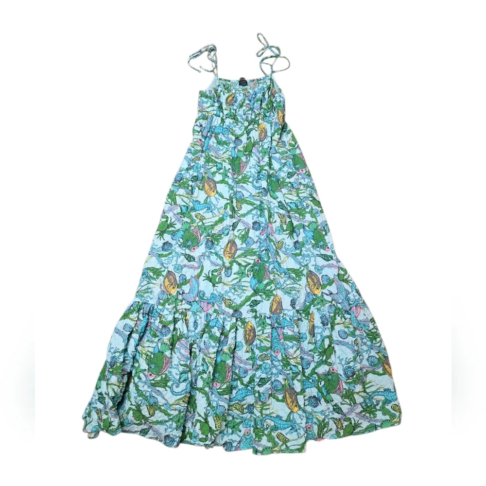 KATE SPADE UNDER THE SEA MAXI DRESS M